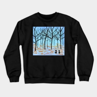 Winter forest Crewneck Sweatshirt